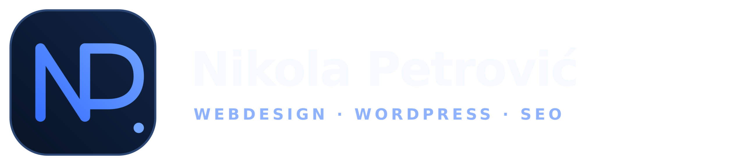 Nikola Petrović – Webdesign, WordPress und SEO